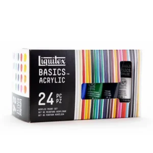 Liquitex Basics akrilfesték készlet - 24x22 ml