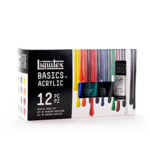 Liquitex Basics akrilfesték készlet - 12x22 ml