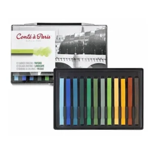 Conté Pittkréta készlet - 12db, tájkép