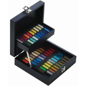 Sennelier porpasztell krétakészlet - 60x1/2 db, fadobozos