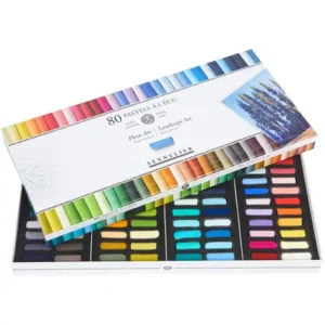 Sennelier porpasztell krétakészlet - 80x1/2 db, tájkép (Plein Air)