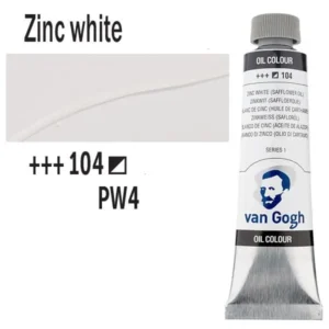Talens van Gogh olajfesték, 40ml - 104, Zinc White