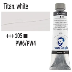 Talens van Gogh olajfesték, 40ml - 105, Titanium White