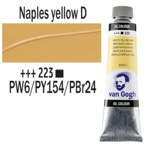 Talens van Gogh olajfesték, 40ml - 223, Naples Yellow Deep