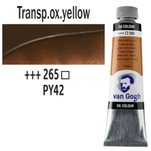 Talens van Gogh olajfesték, 40ml - 265, Transparent Oxide Yellow