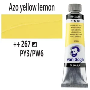 Talens van Gogh olajfesték, 40ml - 267, Azo Yellow Lemon (Primary)