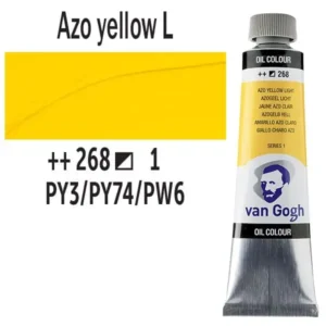 Talens van Gogh olajfesték, 40ml - 268, Azo Yellow Light
