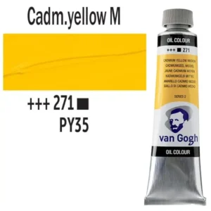 Talens van Gogh olajfesték, 40ml - 271, Cadmium Yellow Medium