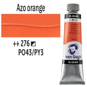 Talens van Gogh olajfesték, 40ml - 276, Azo Orange