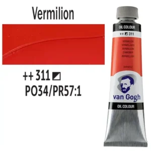Talens van Gogh olajfesték, 40ml - 311, Vermilion