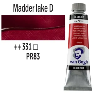 Talens van Gogh olajfesték, 40ml - 331, Madder Lake Deep
