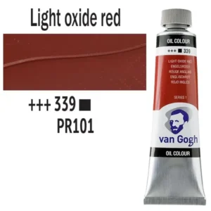 Talens van Gogh olajfesték, 40ml - 339, Light Oxide Red