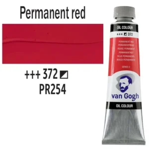 Talens van Gogh olajfesték, 40ml - 372, Permanent Red
