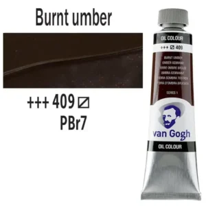 Talens van Gogh olajfesték, 40ml - 409, Burnt Umber