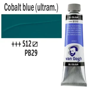 Talens van Gogh olajfesték, 40ml - 512, Cobalt Blue (Ultramarine)