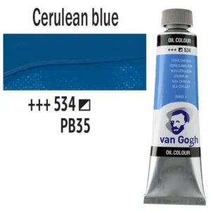 Talens van Gogh olajfesték, 40ml - 534, Cerulean Blue