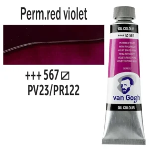 Talens van Gogh olajfesték, 40ml - 567, Permanent Red Violet