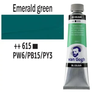 Talens van Gogh olajfesték, 40ml - 615, Emerald Green