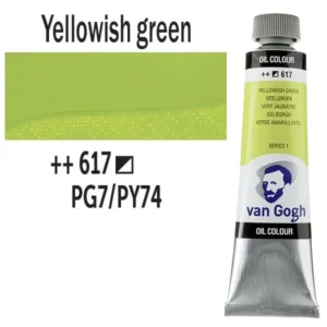 Talens van Gogh olajfesték, 40ml - 617, Yellowish Green