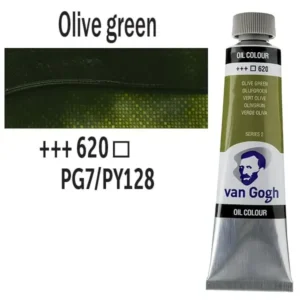 Talens van Gogh olajfesték, 40ml - 620, Olive Green