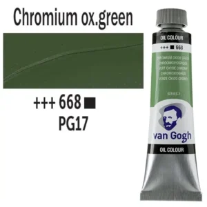 Talens van Gogh olajfesték, 40ml - 668, Chromium Oxide Green