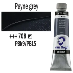 Talens van Gogh olajfesték, 40ml - 708, Payne's Grey